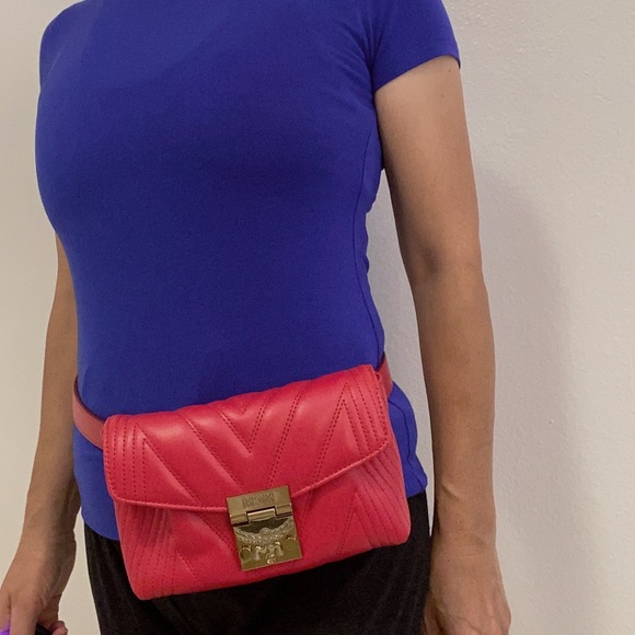 MCM
Patricia Quilted Leather Crossbody Belt Bag - Picture 7 of 8